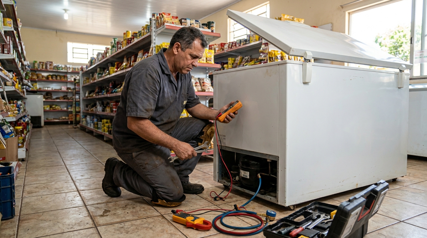 Manutenção em Motor Ventilador em Jundiaí‑SP